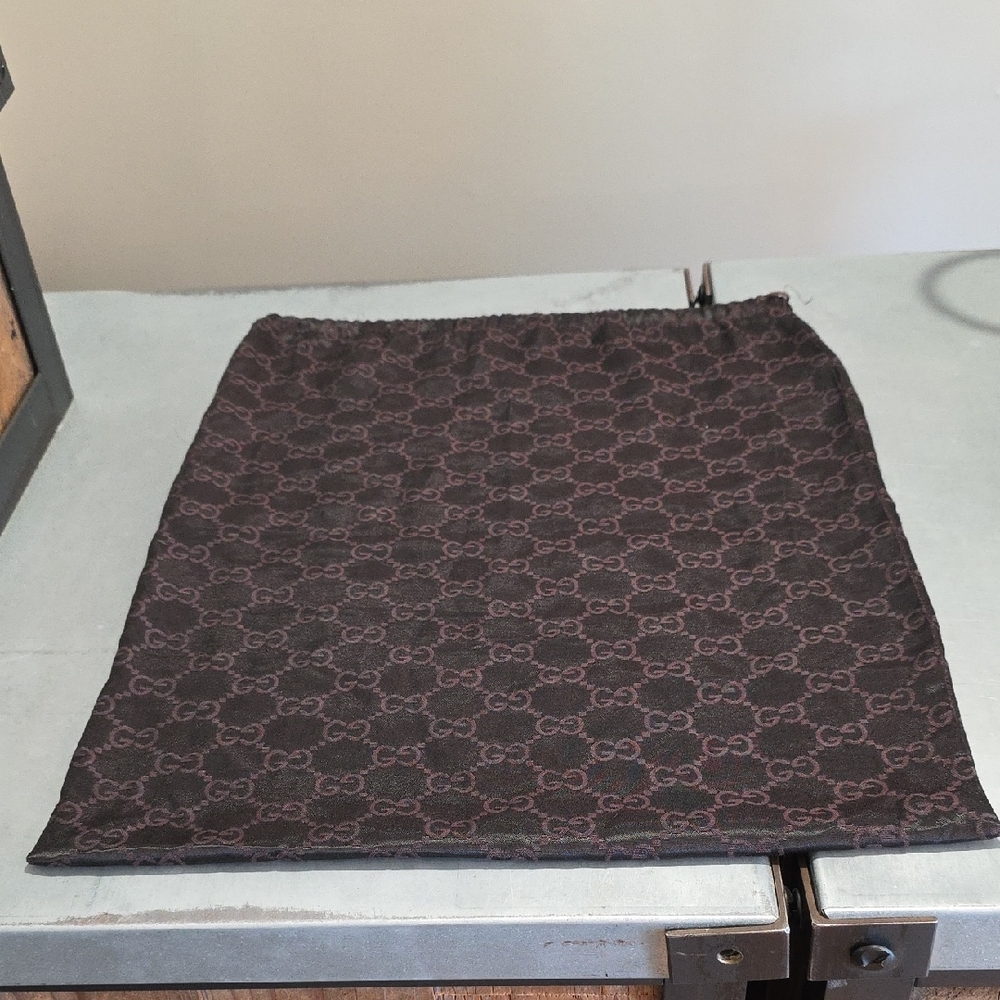 Gucci Black and Brown Patterned Bag